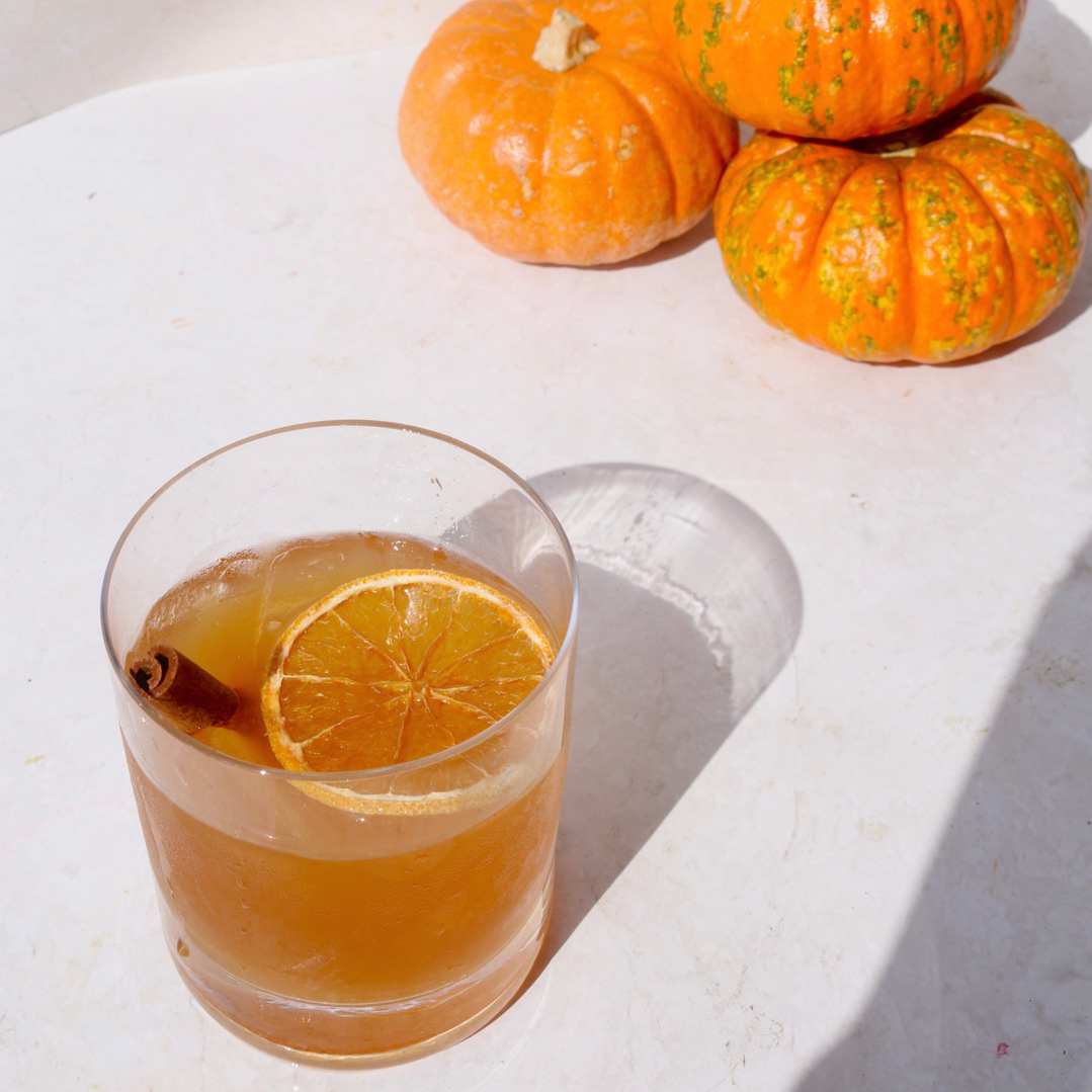 Spiritless Pumpkin Old Fashioned