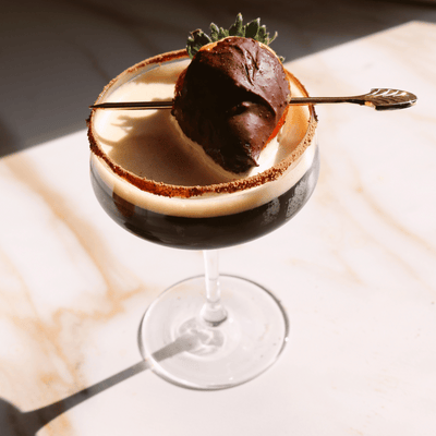 Spiritless Chocolate Espresso Martini