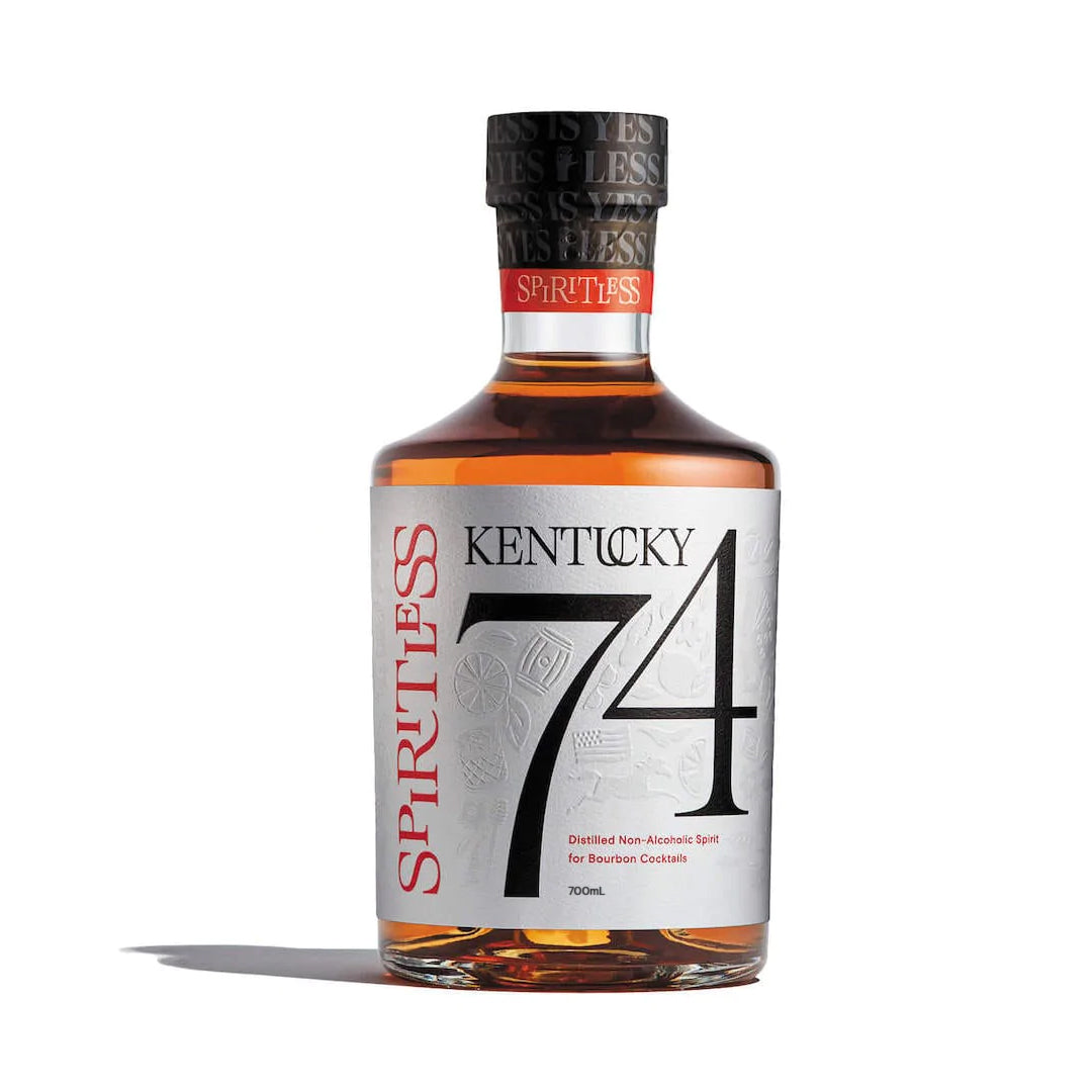 Non-Alcoholic Bourbon Whiskey | Kentucky 74 - 700ml | Spiritless