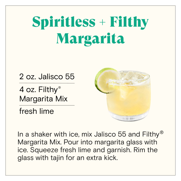 Jalisco 55 + FREE Filthy® Margarita Mix